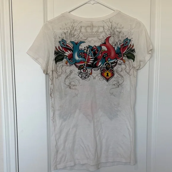 Vocal White True Love Graphic Tee - Picture 4 of 4